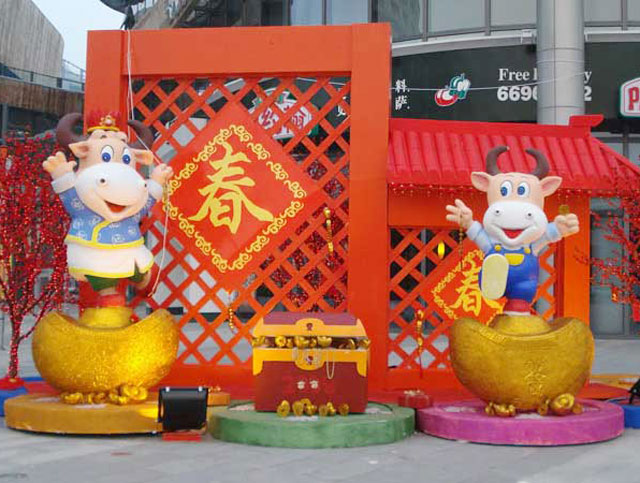 春節(jié)美陳商場裝飾、商場設(shè)計(jì)要點(diǎn)