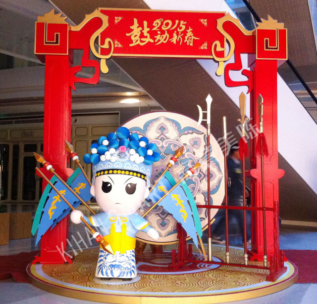 新春造型櫥窗展示 新春造型櫥窗展示