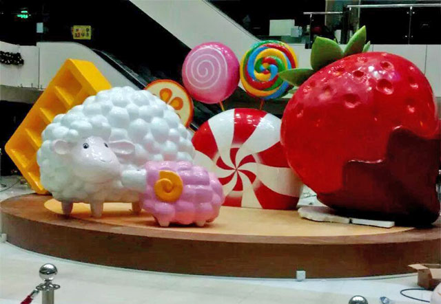 商場卡通主題DP點陳列 商場卡通主題DP點陳列