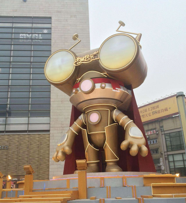 商場入口大型DP點陳列 商場入口大型DP點陳列