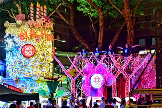 活動(dòng)慶典燈光美陳布置