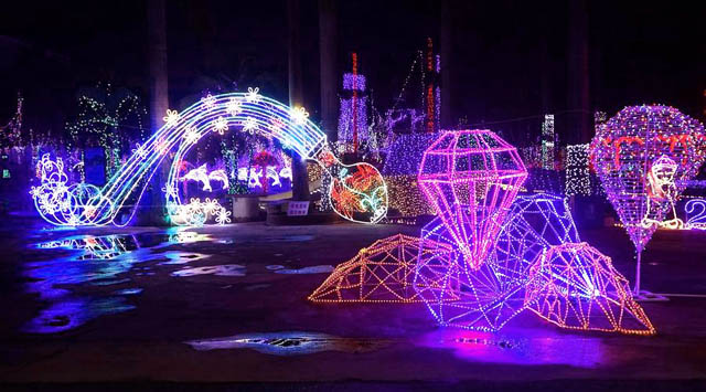 廣場藝術(shù)燈光美陳展示 廣場藝術(shù)燈光美陳展示