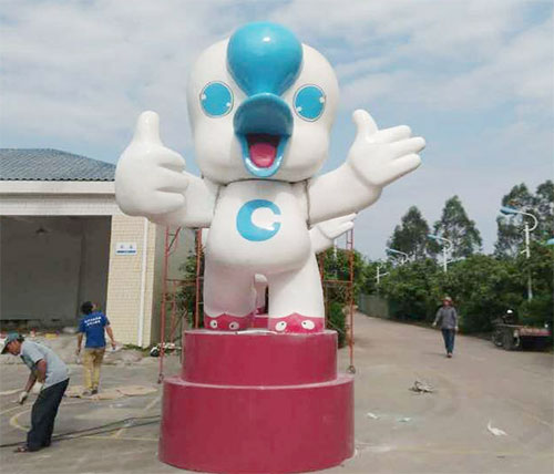 卡通滕滕雕塑小品 卡通滕滕雕塑小品