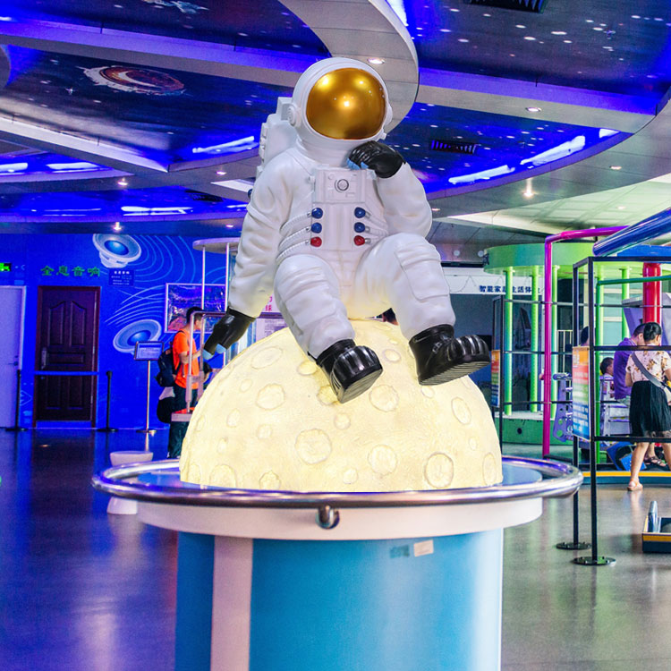 玻璃鋼航天員人物雕塑 玻璃鋼航天員人物雕塑