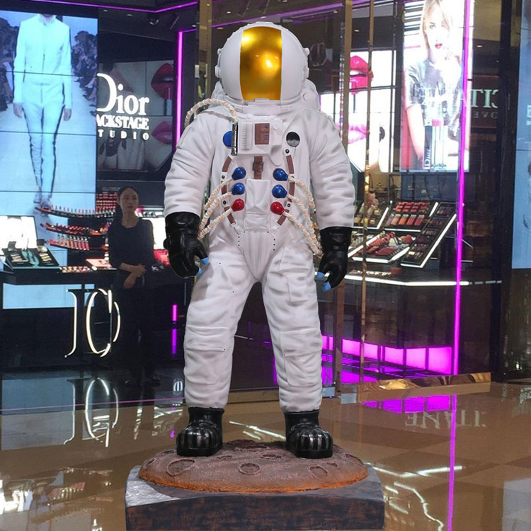 玻璃鋼航天員人物雕塑 玻璃鋼航天員人物雕塑