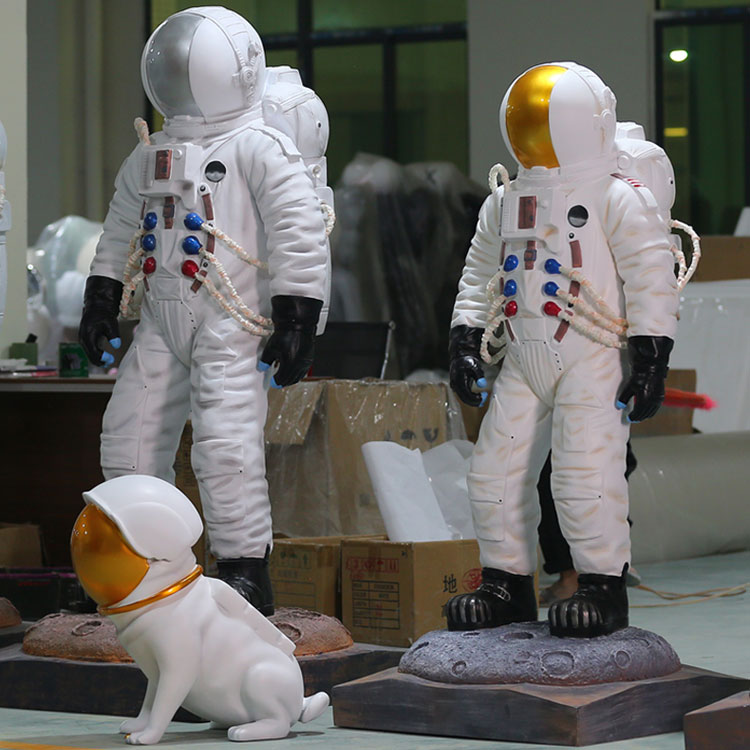 玻璃鋼航天員人物雕塑 玻璃鋼航天員人物雕塑