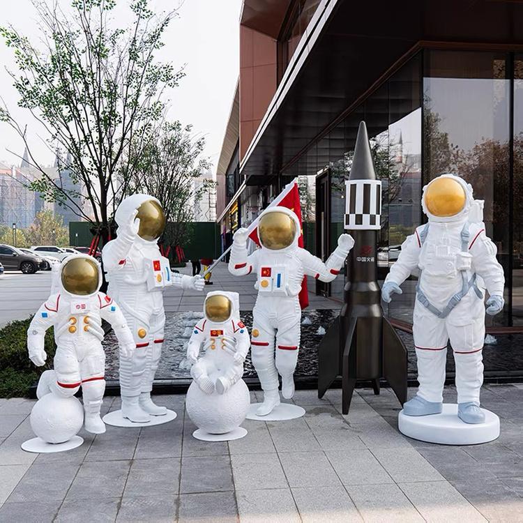 玻璃鋼航天員人物雕塑 玻璃鋼航天員人物雕塑
