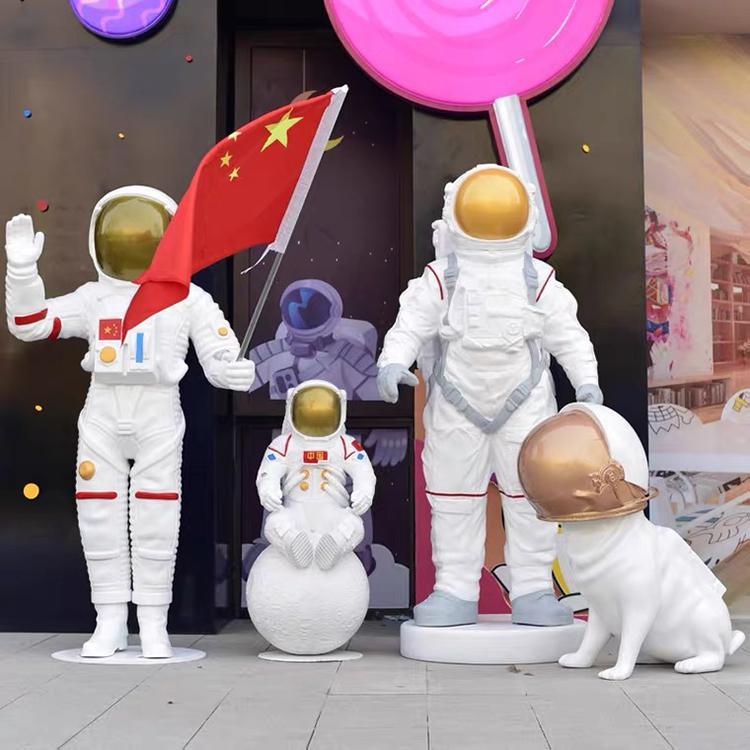 玻璃鋼太空人雕塑模型 玻璃鋼太空人雕塑模型