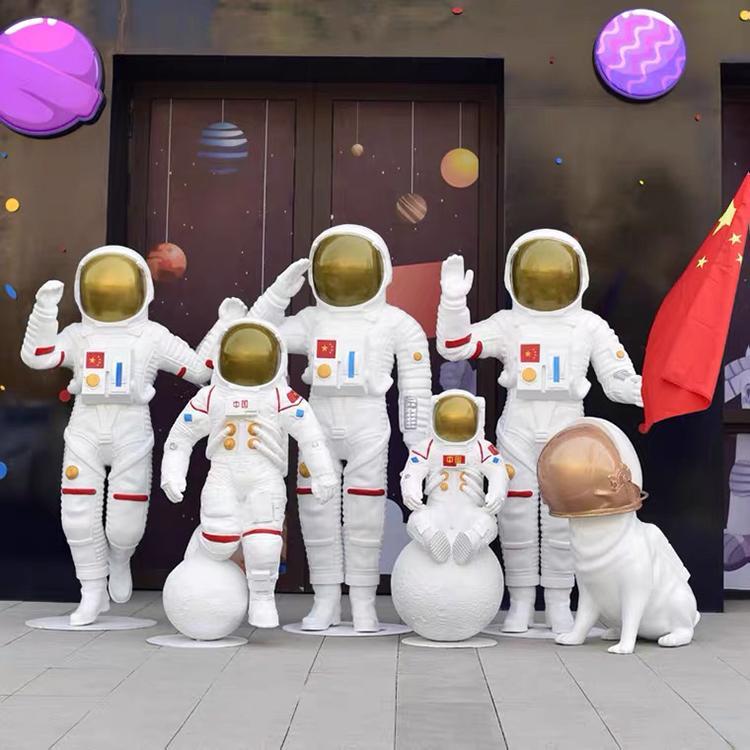 玻璃鋼太空人雕塑模型 玻璃鋼太空人雕塑模型