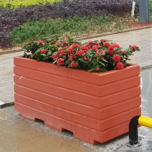 廣場(chǎng)仿木景觀花盆 廣場(chǎng)仿木景觀花盆