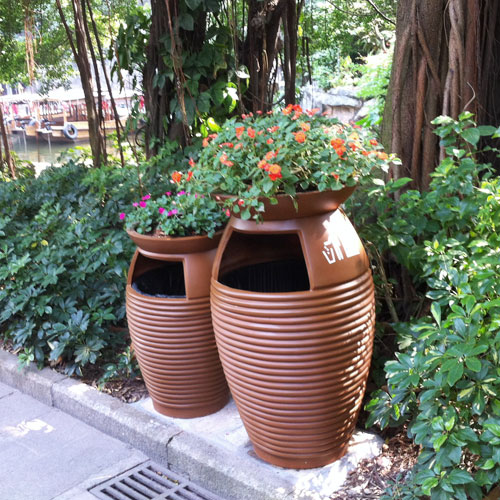 綠化工程美陳花盆 綠化工程美陳花盆