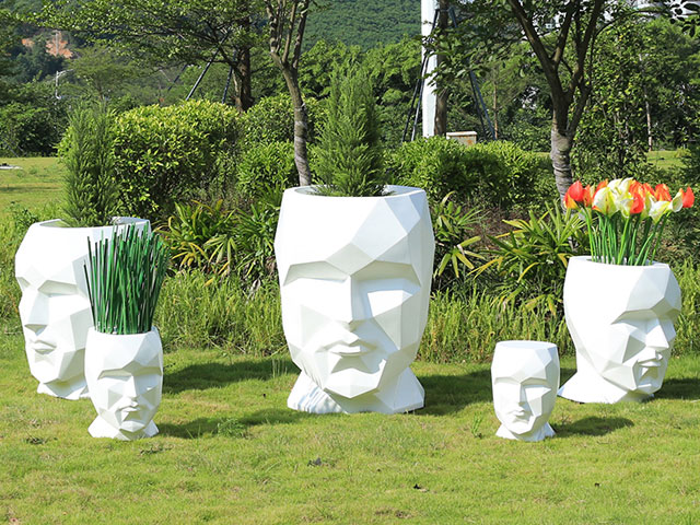 商場(chǎng)玻璃鋼人臉?biāo)囆g(shù)花盆 商場(chǎng)玻璃鋼人臉?biāo)囆g(shù)花盆