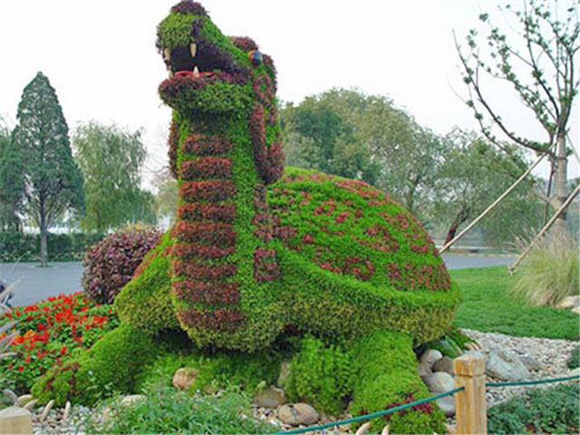 商業(yè)仿真綠雕景觀裝飾 商業(yè)仿真綠雕景觀裝飾