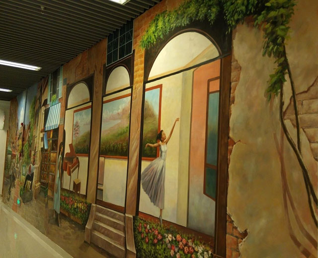 室內(nèi)墻繪藝術(shù)