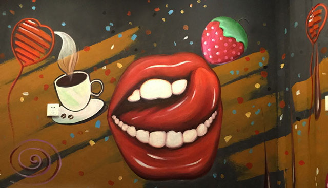 室內(nèi)抽象墻繪藝術(shù) 室內(nèi)抽象墻繪藝術(shù)