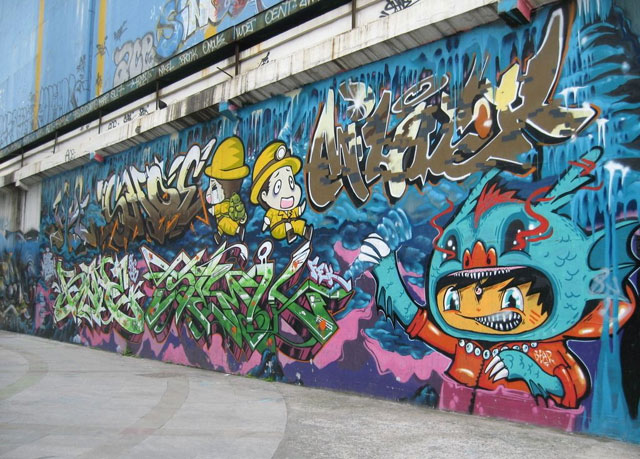 卡通涂鴉墻繪藝術(shù) 卡通涂鴉墻繪藝術(shù)