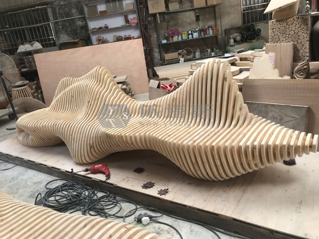 大型多人位木質切片長椅創(chuàng)意商場公共休息藝術切片椅 大型多人位木質切片長椅創(chuàng)意商場公共休息藝術切片椅