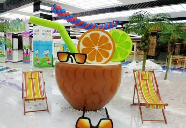 夏季氛圍美陳裝飾 夏季氛圍美陳裝飾