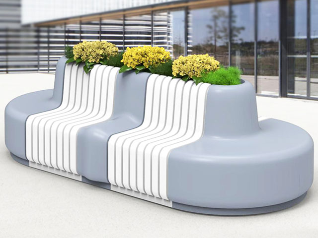 商場(chǎng)玻璃鋼花盆座椅 商場(chǎng)玻璃鋼花盆座椅